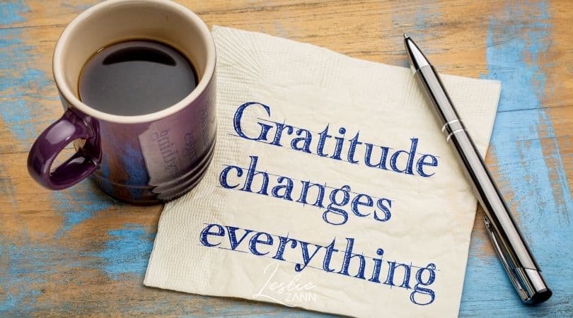 Leaning on Gratitude